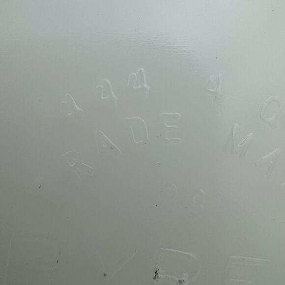 Vintage Pyrex 1963-67 Town & Country Cinderella 444 4qt Mixing Bowl Orange Brown - Picture 8 of 10